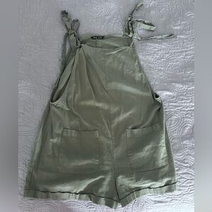 Army green overalls women’s size medium